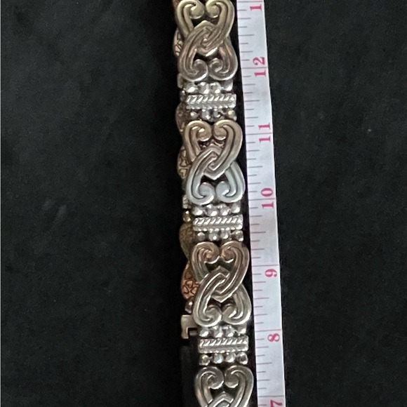 Brighton Black and Silver Women's Belt - Picture 6 of 6